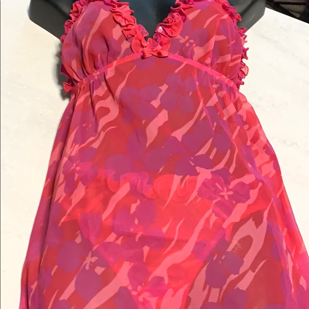 La Senza medium babydoll/ thong preowned